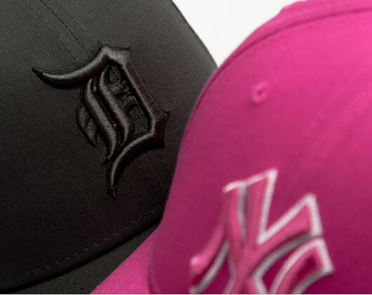 Kšiltovka New Era - MLB Team Outline 9FORTY - Detroit Tigers - Steel / Black
