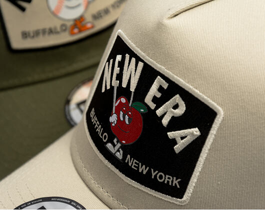 Kšiltovka New Era - Branded Summer Patch 9FORTY A-Frame Trucker - Stone