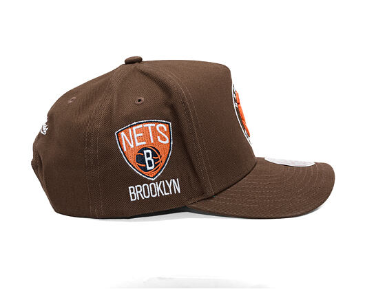 Kšiltovka Mitchell & Ness - NBA - Chestnut Peak - Brooklyn Nets - Brown