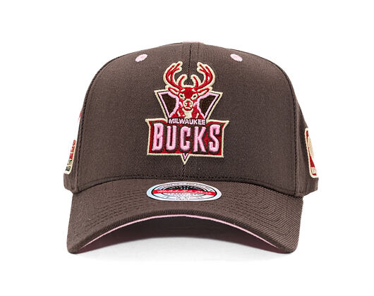 Kšiltovka Mitchell & Ness - NBA - Brown Sugar Bacon - Milwaukee Bucks - Brown