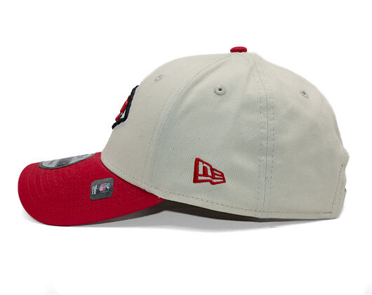 Kšiltovka New Era - NFL Wordmark 9FORTY - Kansas City Chiefs - Cream / Team Color