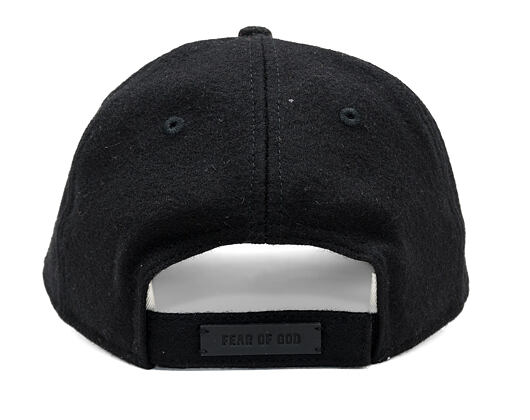New Era - Fear Of God - 9FORTY Unstructured Felt Logo - Kansas City Monarchs - Black / Red