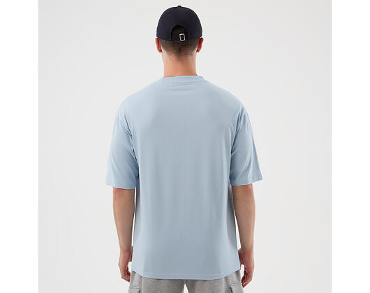 Triko New Era - MLB Script Oversized Tee - NY Yankees - Sky Blue