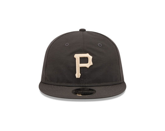 Kšiltovka New Era - MLB Nylon Ripstop 9FIFTY Retro Crown - Pittsburgh Pirates - Black