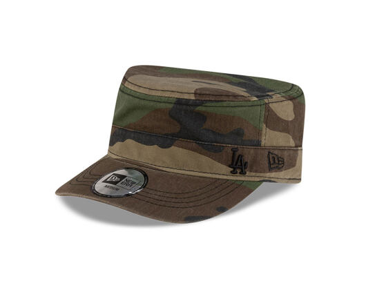 Kšiltovka New Era - QS Military Cap - LA Dodgers - Woodland Camo