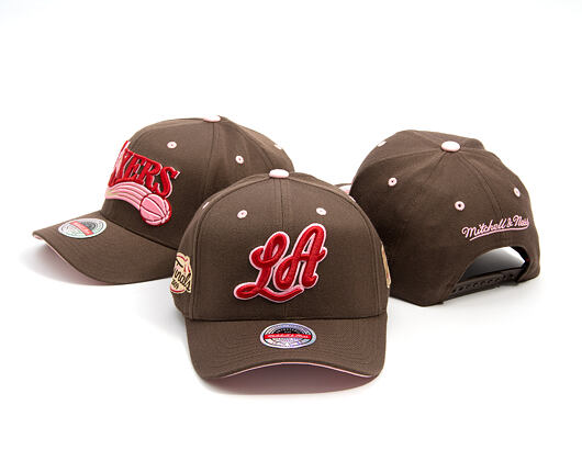 Kšiltovka Mitchell & Ness - NBA - Brown Sugar Bacon - Los Angeles Lakers - Brown