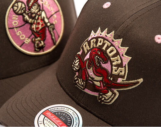 Kšiltovka Mitchell & Ness - NBA - Brown Sugar Bacon - Toronto Raptors - Brown