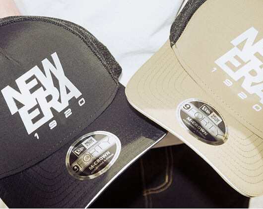 Kšiltovka New Era - Branded Reflective 9FORTY M-CROWN A-Frame Trucker - Black