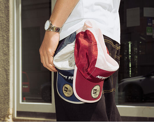 Kšiltovka New Era - Branded Color Block Runner - Cardinal / Cream