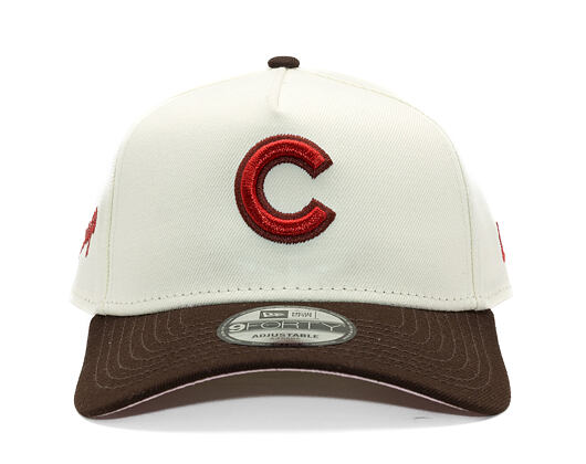 Kšiltovka New Era - MLB City Script - Chicago Cubs - MLB - Chrome White