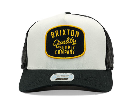 Kšiltovka Brixton - Hubal C Np Mp Trucker Hat - Black/Off White/Black