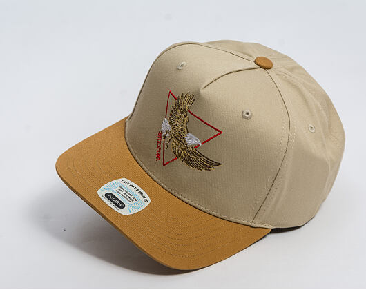 Kšiltovka Brixton - Opal C Np Mp Snapback - Sand/Dark Khaki