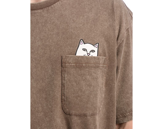 Triko Rip N Dip - Lord Nermal Pocket Tee (Brown Vintage Wash)