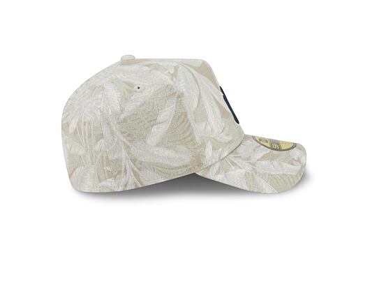 Kšiltovka New Era - MLB Three Looms "Leafy Palm" 59FORTY A-Frame - NY Yankees - Stone