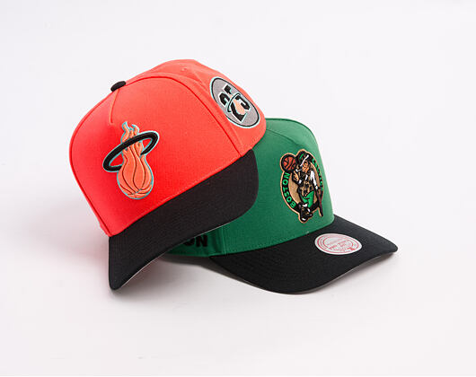 Kšiltovka Mitchell & Ness - In The City - NBA - Miami Heat - Pink