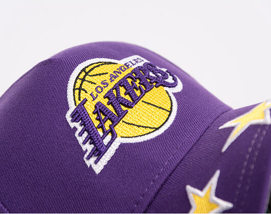 Kšiltovka Mitchell & Ness - Shining Stars - NBA - Los Angeles Lakers - Purple