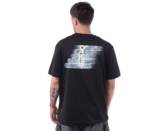 Oakley - Stacked Flow Tee - Pitch Black