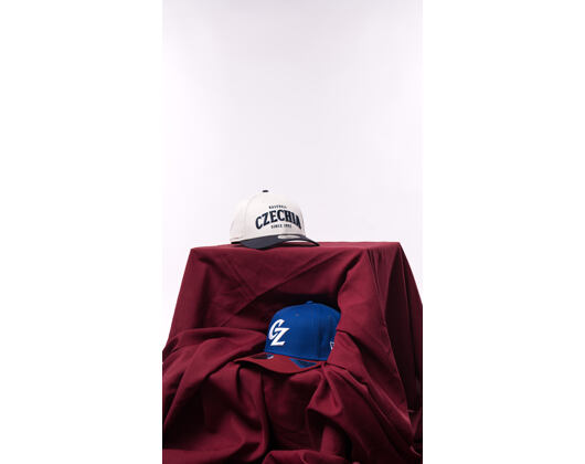 Dětská Kšiltovka New Era - Team Core M-CROWN 9FORTY - Baseball Czechia - Navy / Red
