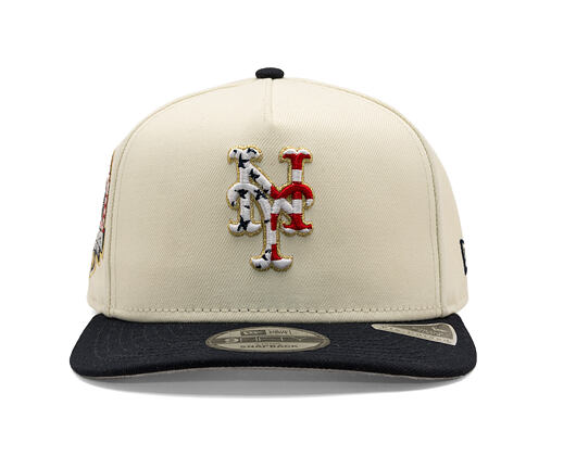 Kšiltovka New Era - MLB "American Flag" 9FIFTY - NY Mets - Chrome White