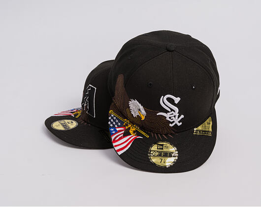 Kšiltovka New Era - MLB "American Eagle" 59FIFTY - Chicago White Sox - Black