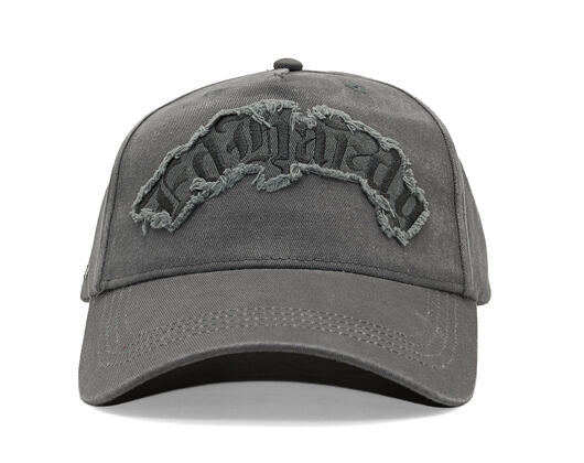 Kšiltovka Ed Hardy - Distressed Gothic 6 Panel Cap - Charcoal