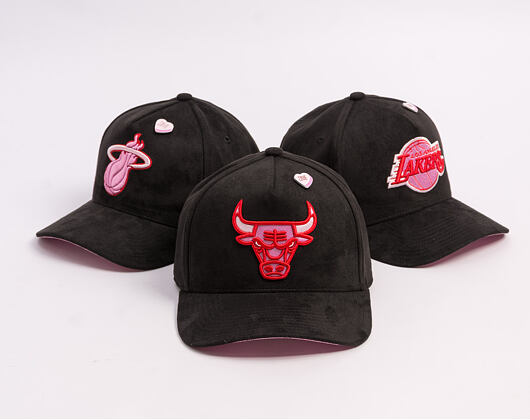Kšiltovka Mitchell & Ness - All Heart - NBA - Chicago Bulls - Black
