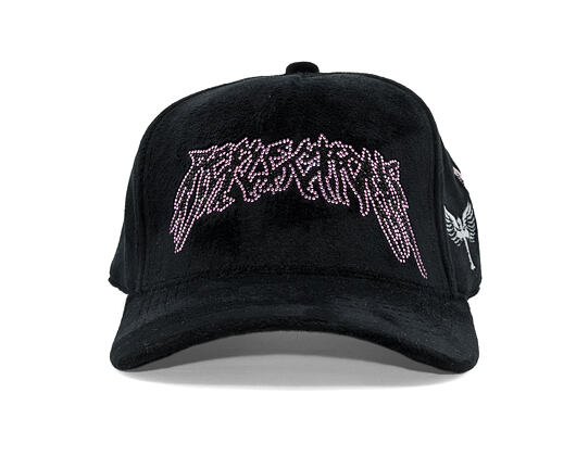 Kšiltovka Reflection Luxury New Angel Cap - Black Pink Script