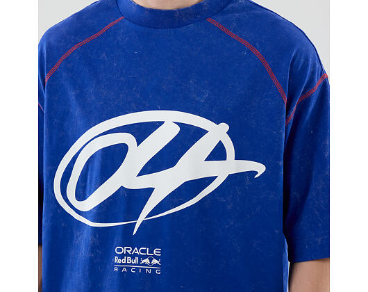 Triko New Era - F1 Drop Shoulder Tee - RED BULL F1 - Blue