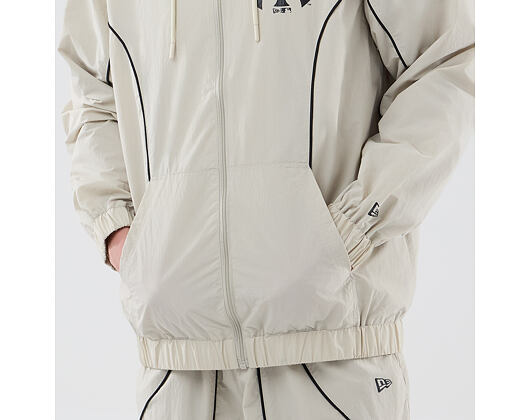 Bunda New Era - MLB Piping Track Jacket - NY Yankees - Stone