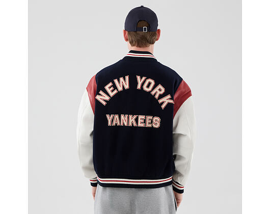 Bunda New Era - MLB Varsity Jacket - NY Yankees - Navy