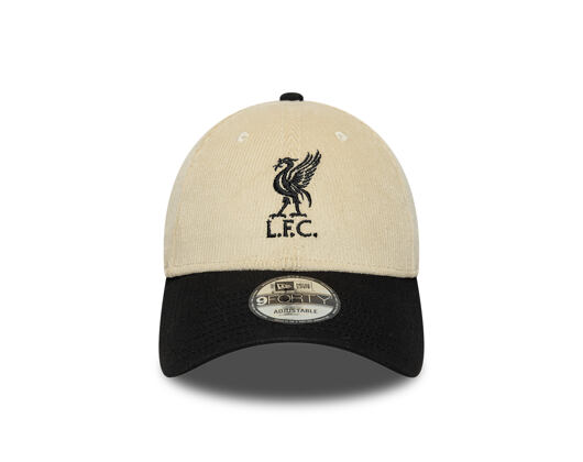Kšiltovka New Era - Cord 9FORTY - Liverpool FC - Cream