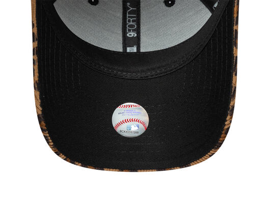 Dětská Kšiltovka New Era - MLB Leopard Cord 9FORTY - NY Yankees - Stone / Black
