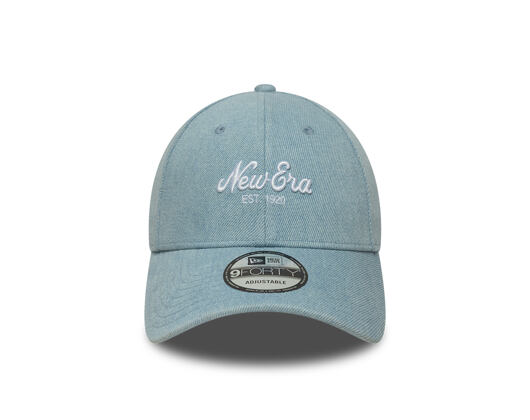 Kšiltovka New Era - Branded Denim 9FORTY - Pastel Blue
