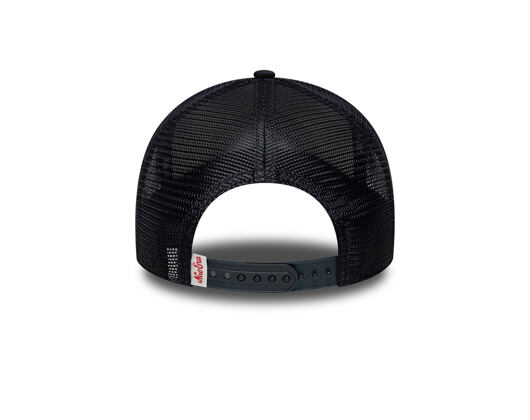Kšiltovka New Era - Branded Oval Foam Patch 9FORTY A-Frame Trucker - Cream / Navy