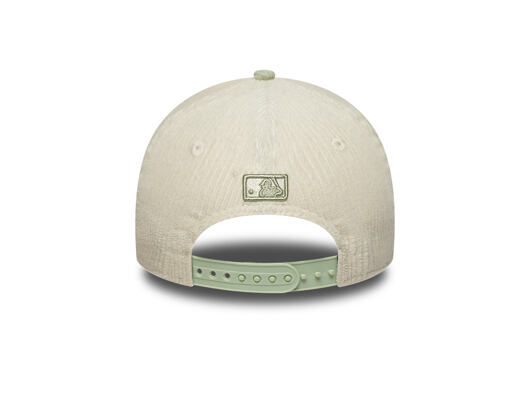 Dětská Kšiltovka New Era - MLB Cord 9FORTY M-CROWN - LA Dodgers - Cream / Soft Grass