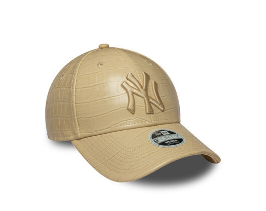 Dámská Kšiltovka New Era - MLB PU Pattern 9FORTY - NY Yankees - Stone
