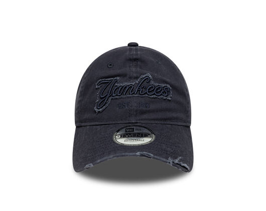 Kšiltovka New Era - MLB Distressed Wordmark 9TWENTY - NY Yankees - Navy