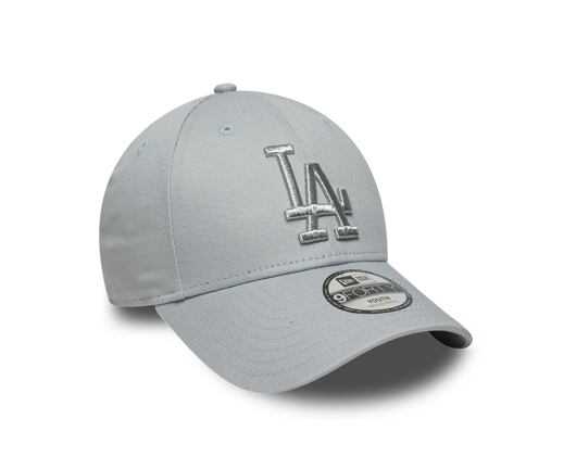 Dětská Kšiltovka New Era - MLB Metallic 9FORTY - LA Dodgers - Grey / Silver