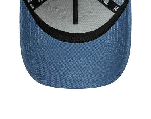 Dětská Kšiltovka New Era - Branded Oval Patch 9FORTY A-Frame Trucker - Blue / White