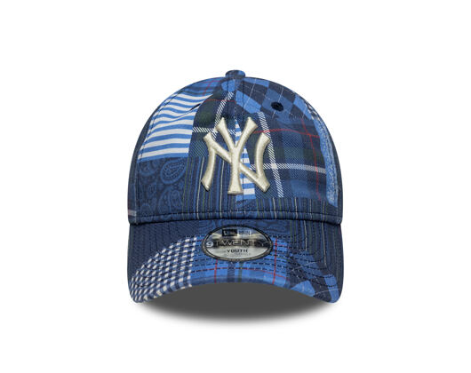Dětská Kšiltovka New Era - MLB Patchwork 9TWENTY - NY Yankees - Navy / Blue