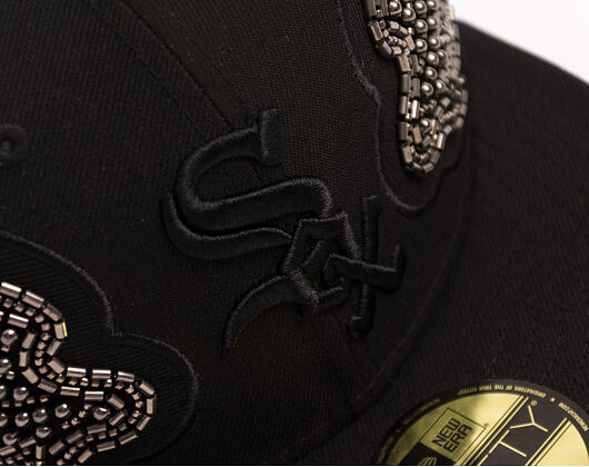Kšiltovka New Era - MLB Tonal Wing 59FIFTY - Chicago White Sox - Black