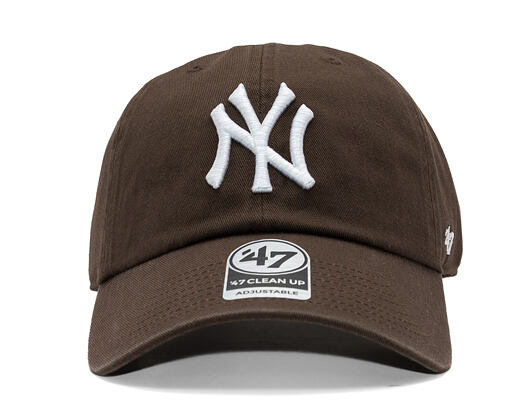 Kšiltovka '47 Brand MLB Clean Up - NY Yankees - Brown