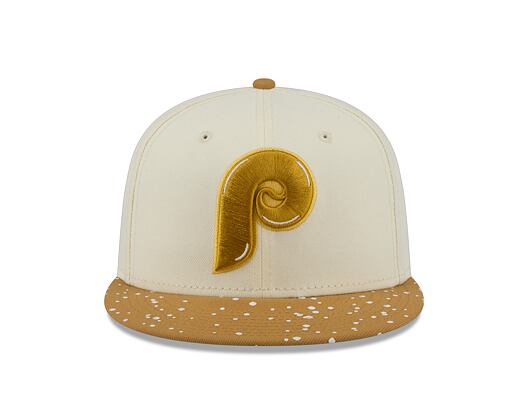 Kšiltovka New Era - MLB All Star Game 2026 59FIFTY - Philadelphia Phillies - Cream / Panama Tan