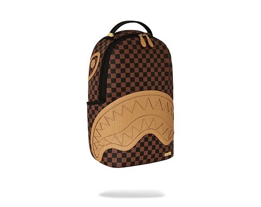 Batoh Sprayground - Embossed Check Brown Backpack