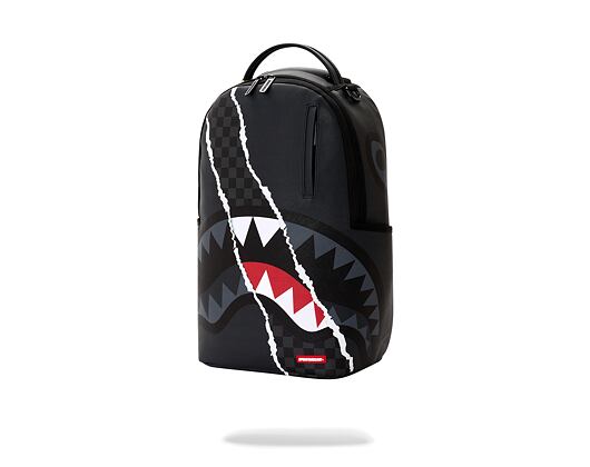 Batoh Sprayground - Center Rip Revealing Gray Check Backpack