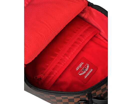 Batoh Sprayground - Brown Check Ghost Drip Backpack