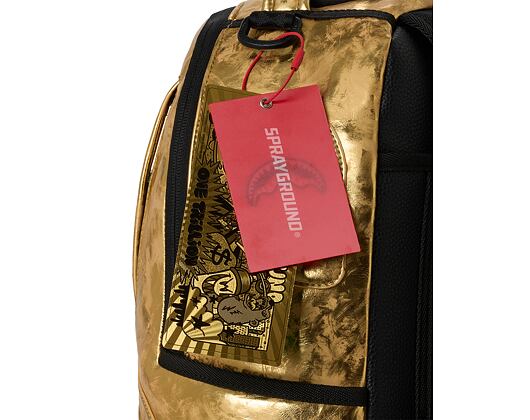 Batoh Sprayground - Gold Weathered Backpack