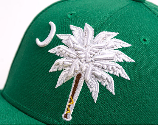 Kšiltovka New Era - MiLB Theme Nights 59FIFTY - Myrtle Beach Pelicans - Palm Tree - Green