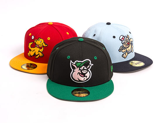 Kšiltovka New Era - MiLB Theme Nights 59FIFTY - Kannapolis Cannon Ballers - Team Color