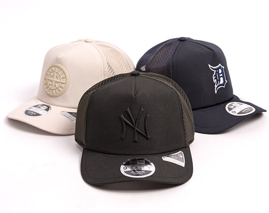 Kšiltovka New Era - MLB Sporty 9FORTY APEX A-Frame - NY Yankees - Black
